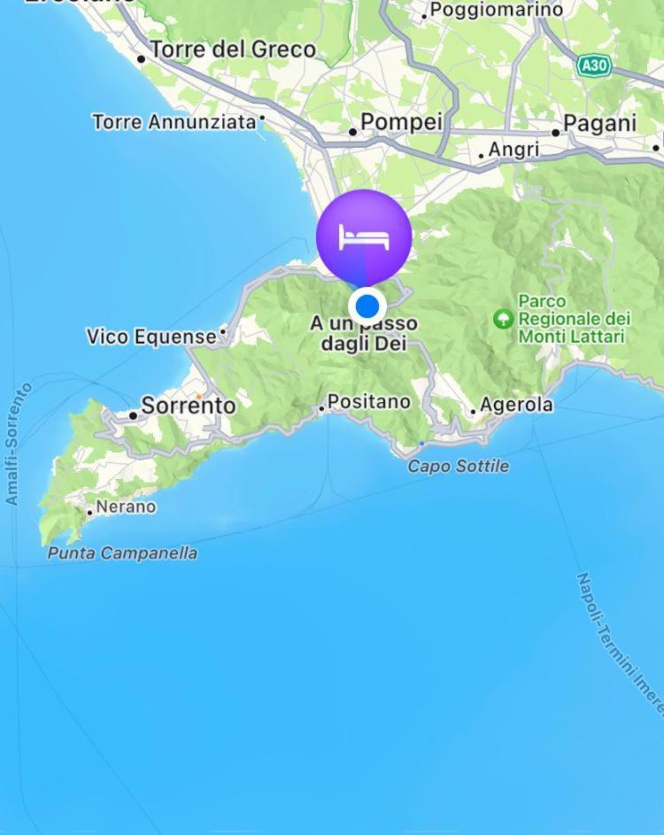 A Un Passo Dagli Dei Pimonte Exterior foto